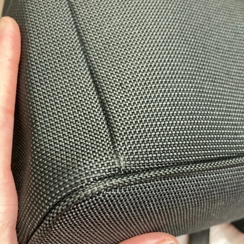 L.L. bean black and gray mini backpack